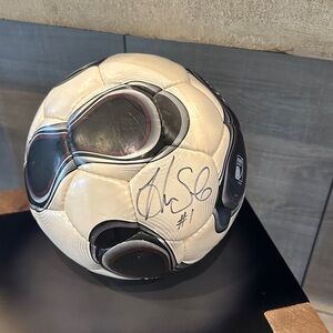 Adidas White and Black Soccer Ball